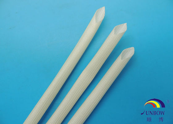 China Isolatie Acrylglasvezel Sleeving/de Koker van de Fiberglasdraad voor Elektrolamp leverancier