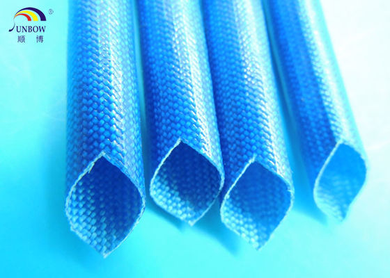 China Hoge Prestaties Flexibele Acryl Met een laag bedekte Glasvezel Sleeving/Gevlechte Glasvezelkoker leverancier
