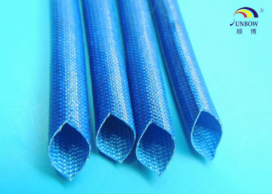 China Vuurvaste Acrylglasvezel Sleeving voor Draadisolatie, Kleurrijke Elektrokoker, Draaduitrusting leverancier