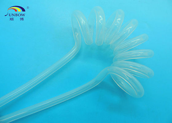 China Fluoroplastic Spiraalvormige PFA Buis, Plastic Hittebestendig Buizenstelsel voor Eenheidspfa Windend Buizenstelsel leverancier