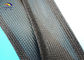 De polyester vlechtte Netwerk Uitzetbare Sleeving met Klitband voor Elektrokabels, Machtskoord leverancier