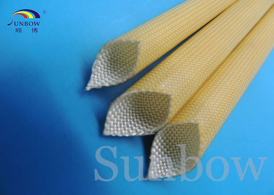 China Polyurethane Fiberglass Sleeving/PU coated sleeves/ insulating tubes leverancier