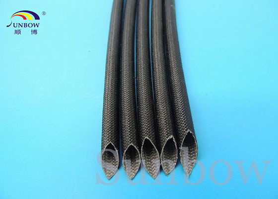China Silicone Rubber Coated High Temperature Silicone Fiberglass Sleeving Sleeve leverancier