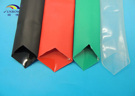 China RoHS/REACH heavy wall polyolefin heat shrinable tube with / without adhesive flame-retardant for -45℃ -125℃ temperature leverancier