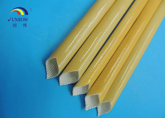 China Fiberglass sleeve coated with polyurethane resin and treated in high temperature leverancier