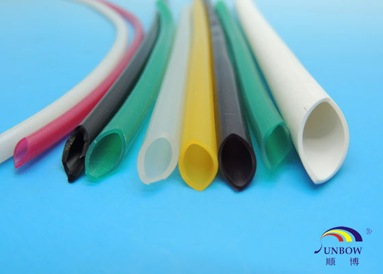 China Anticorrosieve Silicone Rubberslang/FlexibleRubber-Buizenstelsel Witte Groene Geel leverancier