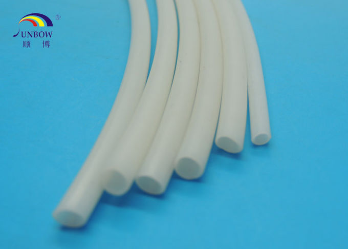Flexibele Witte Silicone Rubberbuis voor Automobiele Kabel, het Verzegelen, Bedradingsisolatie
